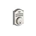 Copper Creek Heritage Single Cylinder Keypad Electronic Deadbolt, Satin Stainless DBH3410SS